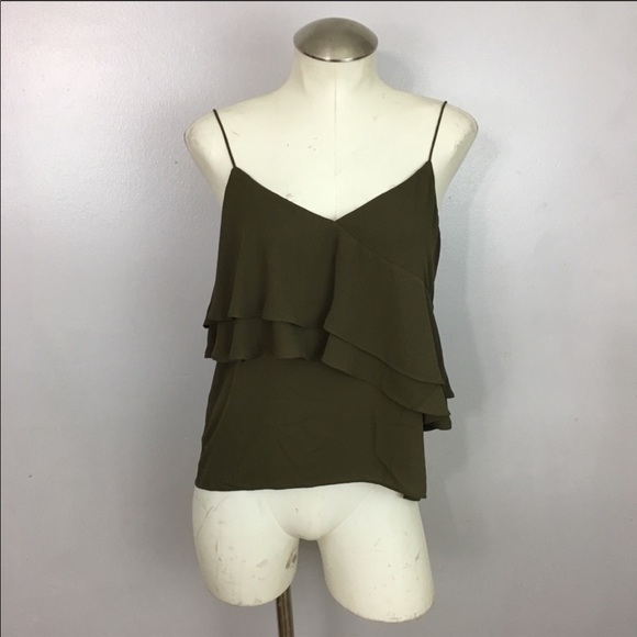 J. Crew Tops - J Crew Ruffle Camisole - Size Small J. Crew Tops - J Crew Ruffle Camisole - Size Small